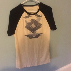 Black and cream t shirt excellent condition